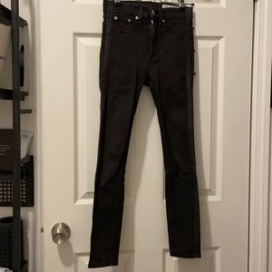 rag & bone tuxedo stripe jean